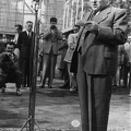 megnyitó 1948. június 11-én, Rákosi Mátyás beszél.