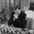 Magdolna utca 5-7. Vasas székház, Magyarország - Hollandia sakkmérkőzés. Dr. Max Euwe egykori világbajnok sakkozó.
