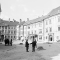 a Fő (Beloiannisz) tér átépítése, szemben a Megyeháza (ekkor Járási Hivatal, ma az önkormányzat egyik épülete). 