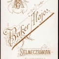 Baker Alajos fényképész.