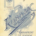 Kossuth Lajos utca 12. / Szent György tér / Bazár 10., Kossak József fényképész.